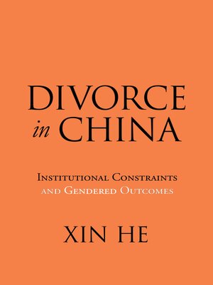 cover image of Divorce in China
